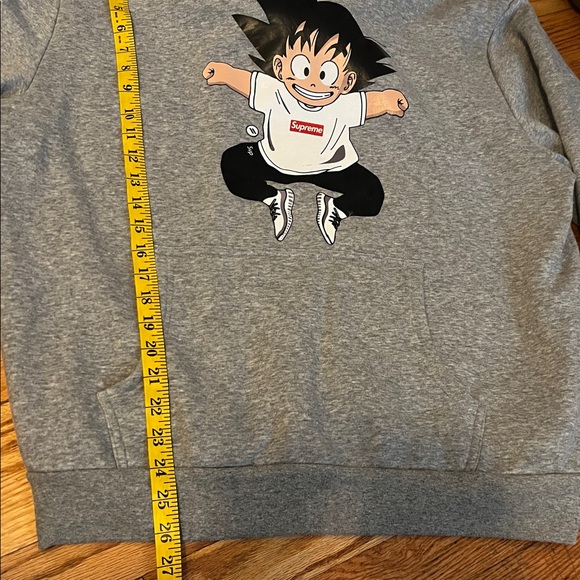 Gray Anime Graphic Hoodie - Picture 7 of 8